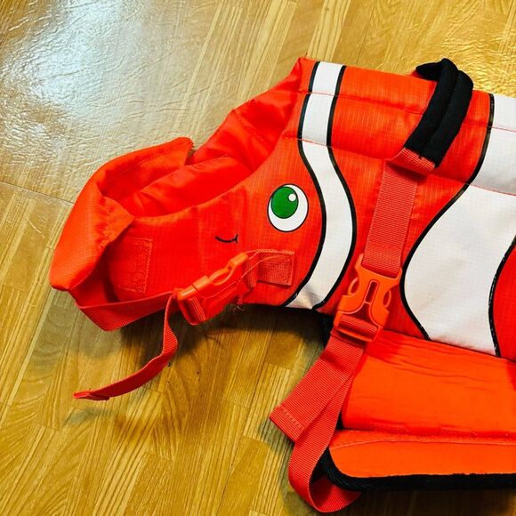 Dog Life Vest Jacket Fun Fish Floatie Finding Nemo Outward Hound Size Medium - Picture 4 of 7